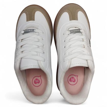 Imagem de Tenis Infantil Menina Molekinha Casual Cadarço 2582.102