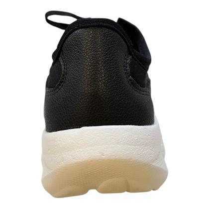 Imagem de Tenis Infantil Menina Pink Cats Casual Superleve Amarração Básico Jogging V5822 Preto