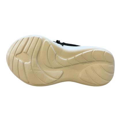 Imagem de Tenis Infantil Menina Pink Cats Casual Superleve Amarração Básico Jogging V5822 Preto