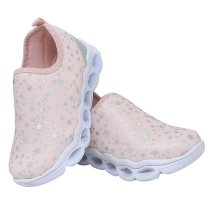 Imagem de Tenis Infantil Menina sem Cadarço com Luz Led que Pisca Leve