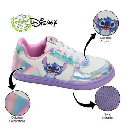 Imagem de Tenis Infantil Menina Stitch Disney Conforto