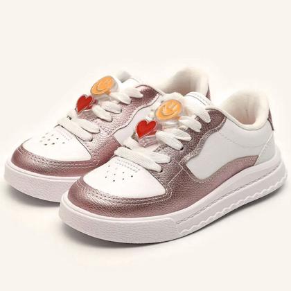 Imagem de Tênis Infantil Meninas casual Conforto Molekinha 2575.107.27574 N 33 -