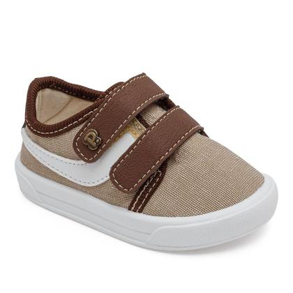 Imagem de Tênis Infantil Menino Anatômico sem Cadarço Pimpolho 16 a 21