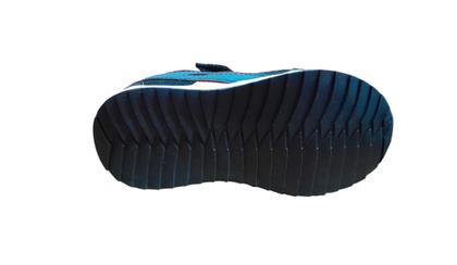 Imagem de Tenis Infantil Menino Botinho Calce Facil tiras autocolantes Preto Leve