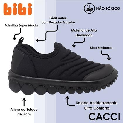 Imagem de Tênis Infantil Menino Fácil Calce Conforto Bibi Roller