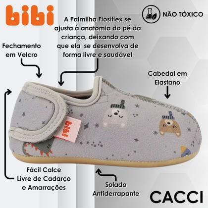 Imagem de Tênis Infantil Menino Palmilha Confortável Flexível Bibi