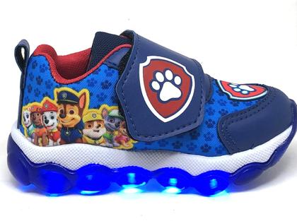 Imagem de Tênis infantil Menino Patrulha Canina Luz de Led Personagem