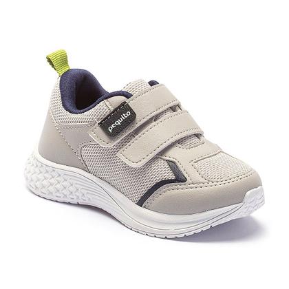 Imagem de Tênis Infantil Menino Pequito Casual Confortável Leve Macio Antiderrapante Resistente Esportivo Escolar