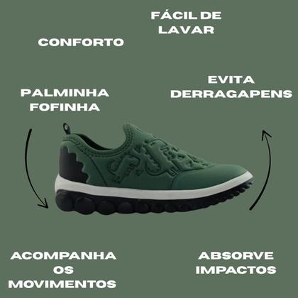Imagem de Tênis Infantil Menino Roller 2.0 Bibi - Preto e Verde