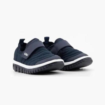 Imagem de Tênis Infantil Menino Tira Ajustavel Confortavel Leve Macio Colegio Faicl de Calçar Escola Passeio Diversão Bibi Origina