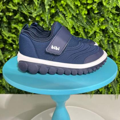 Imagem de Tênis Infantil Menino Tira Ajustavel Confortavel Leve Macio Colegio Faicl de Calçar Escola Passeio Diversão Bibi Origina