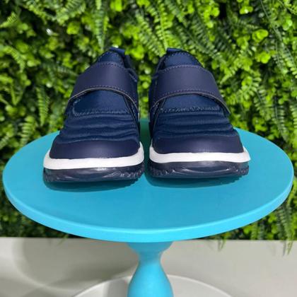 Imagem de Tênis Infantil Menino Tira Ajustavel Confortavel Leve Macio Colegio Faicl de Calçar Escola Passeio Diversão Bibi Origina