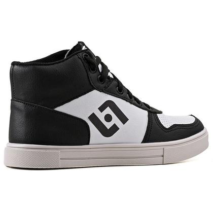 Imagem de Tenis Infantil Meninos Botinha Cano Alto Escolar Casual Basico + Oculos Relogio