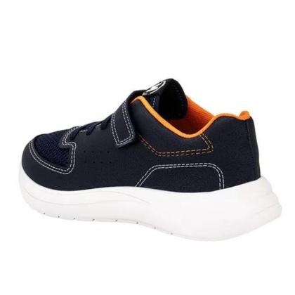 Imagem de Tênis Infantil Meninos Molekinho 2850310 com tiras autocolantes e Cadarço Elástico