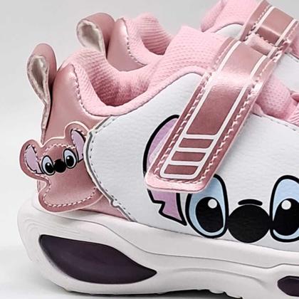 Imagem de Tênis Infantil Minipé Meninas Sticti Casual Com Led Mp2516