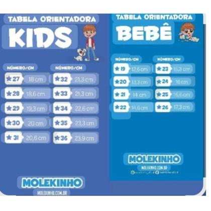 Imagem de Tênis Infantil MOLEKINHO Casual Meninos 2623.121 do 19 ao 26