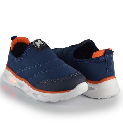 Imagem de Tênis Infantil Molekinho Masculino Slip-On Com Led 2620.103