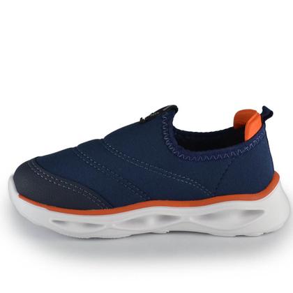 Imagem de Tênis Infantil Molekinho Masculino Slip-On Com Led 2620.103