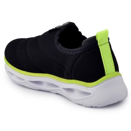 Imagem de Tênis Infantil Molekinho Masculino Slip-On Com Led 2620.103