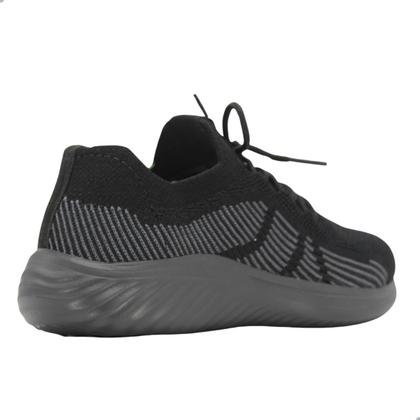 Imagem de Tênis Infantil Molekinho Preto/Grafite