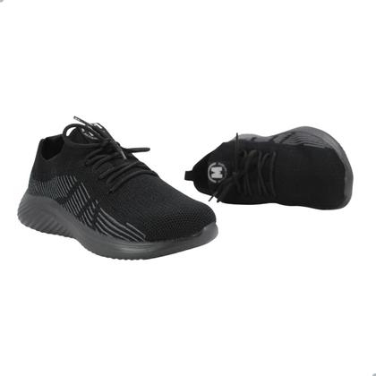 Imagem de Tênis Infantil Molekinho Preto/Grafite