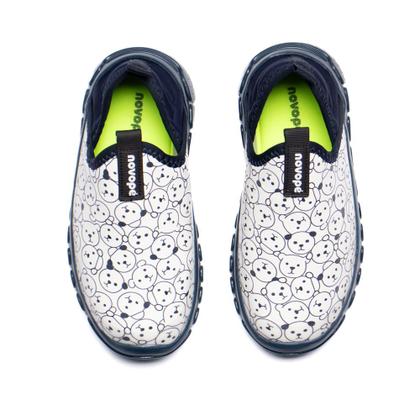 Imagem de Tênis Infantil Novopé Bobbie Goods Flexível Marinho/Branco