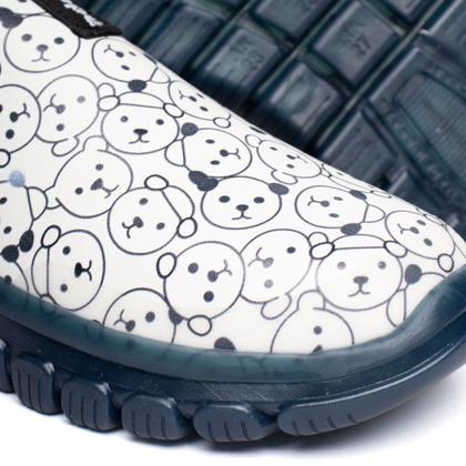 Imagem de Tênis Infantil Novopé Bobbie Goods Flexível Marinho/Branco