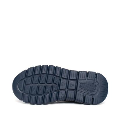 Imagem de Tênis Infantil Novopé Sem Cadarço Marinho/Laranja