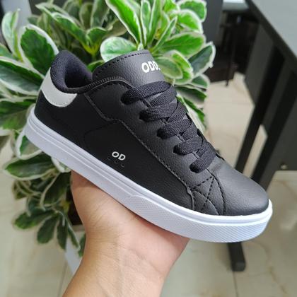 Imagem de Tênis Infantil ODDS Masculino Unissex para Escola Juvenil Estilo Skatista Confortável Leve e Macio Casual Escolar Volta as Aulas Dia a Dia Para Passei
