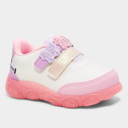 Imagem de Tênis Infantil Pampili Liz Luz Menina