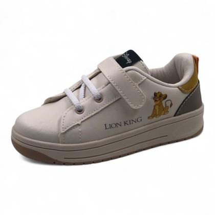 Imagem de Tênis Infantil Personagem Rei Leão Confortável, Antiderrapante e Fácil de Calçar