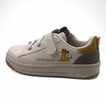 Imagem de Tênis Infantil Personagem Rei Leão Confortável, Antiderrapante e Fácil de Calçar