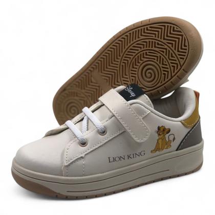 Imagem de Tênis Infantil Personagem Rei Leão Confortável, Antiderrapante e Fácil de Calçar