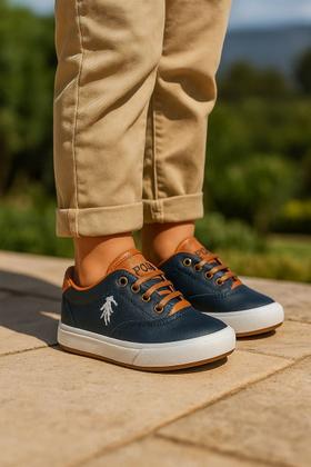 Imagem de Tenis Infantil Sapatenis Da Polo Confortável Casual Elegante Para Criança 25 ao 32