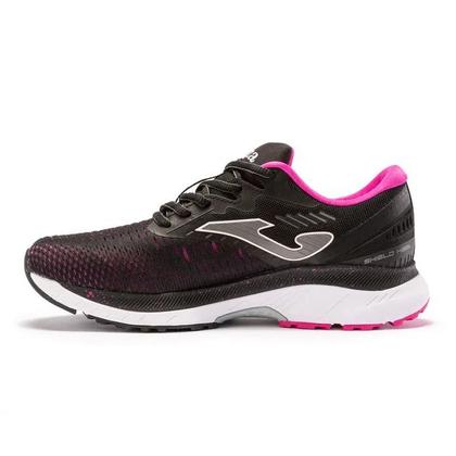Imagem de Tênis Joma Feminino Hispalis Lady XXII Preto e Rosa