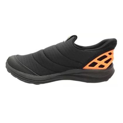 Imagem de Tênis Kidy Energy Respitec Slip-On Preto Laranja