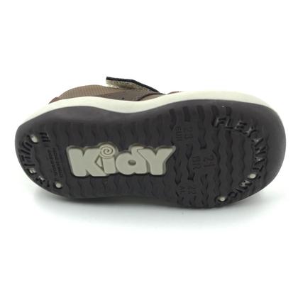 Imagem de Tênis Kidy Menino Bebê Anatômico Marrom 80623