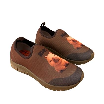 Imagem de Tênis Kidy Ultra Flex Capivara Infantil Marrom