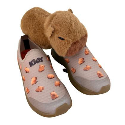 Imagem de Tênis Kidy Ultra Flex Capivara Infantil Marrom