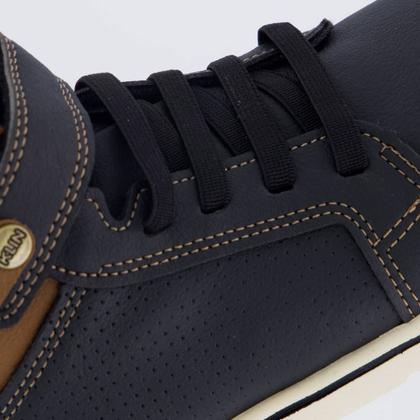 Imagem de Tênis Klin Flyer Kids Juvenil Preto e Marrom