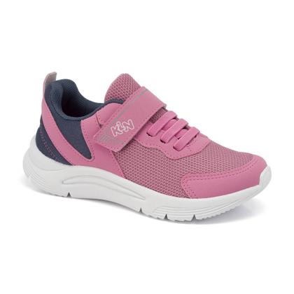 Imagem de Tênis Klin Infantil New Sport 480 Escolar Pink/Chumbo