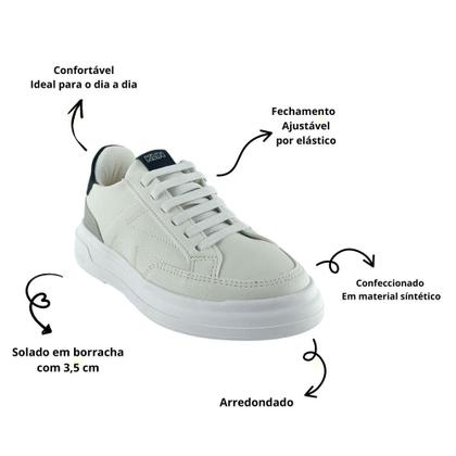 Imagem de Tênis Klin Menino Branco 356006000
