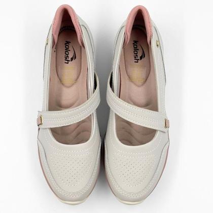 Imagem de Tênis Kolosh Casual Slip On com Tira Feminino