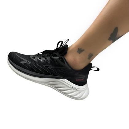 Imagem de Tenis Kolosh E0182 Amarrar Salto Flatform Academia Corrida Feminino