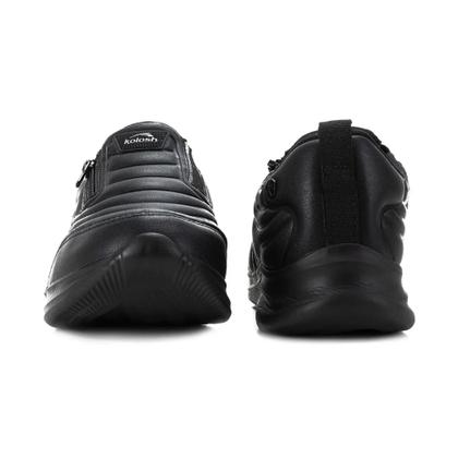 Imagem de Tênis Kolosh Esportivo Feminino De Calce Fácil Preto K7032A