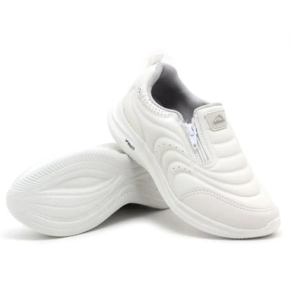 Imagem de Tênis Kolosh Fit Casual Calce Fácil Ziper Lateral Super Leve e Confortável Feminina K7034A (65956)