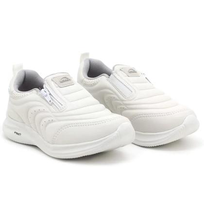 Imagem de Tênis Kolosh Fit Casual Calce Fácil Ziper Lateral Super Leve e Confortável Feminina K7034A (65956)