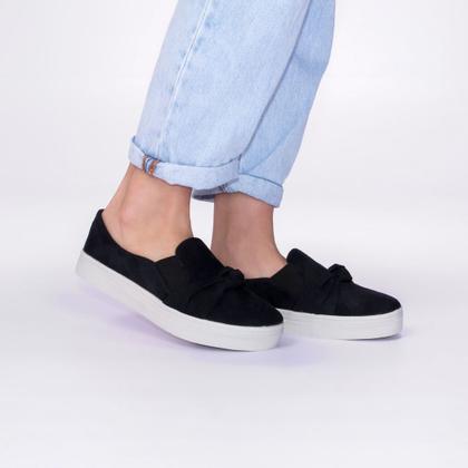 Imagem de Tenis Laço Nó  Feminino Elastico Sliper On Boreal