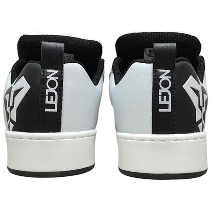Tênis Lejon Rebel Skate Robusto Branco Preto Leão LJSC0006 - Tênis