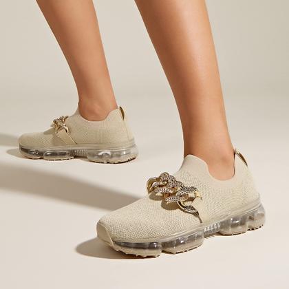 Imagem de Tênis LUCKY STEP Women Air Cushion Fashion Apricot 39EU